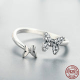 Popular Flying Butterfly S925 Sterling Silver Ring – Gifts for Her — 2