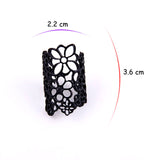 Personalized Hollow Flower Ring Is Cool And Stylish – Birthday Gifts — 3