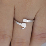 Stainless steel semicolon ring – Small Gift Ideas — 1
