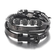 Micro-inlaid zircon bracelet Punk bracelet – Jewelry Gift Ideas — 3