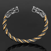 Retro Double-headed Dragon Solid Bracelet For Men – Jewelry Gift Ideas — 5