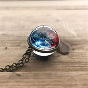 Solar System Universe Star Time Gem Necklace – Jewelry Gift Ideas — 8