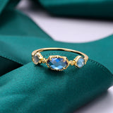 Women's Vintage Natural Topaz Ring – Gifts for Her — 1
