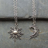 Moon Pendant Vintage Good Friend Couple Necklace – Jewelry Gift Ideas — 6