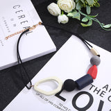 Irregular necklace resin – Jewelry Gift Ideas — 5