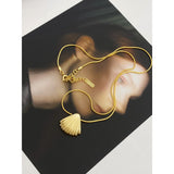 Simple Fashion Fashionable Shell Texture Necklace – Jewelry Gift Ideas — 7