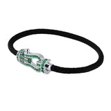 S925 Silver Emerald Fashion Women's Bracelet – Stylish Gifts — 2