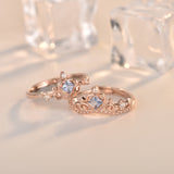 S925 Sterling Silver Pcean Diamond Crown Ring Women – Gifts for Her — 2