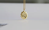 Personalized micro star and moon necklace – Jewelry Gift Ideas — 4