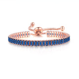 Square Zircon Full Diamond Adjustable Bracelet – Jewelry Gift Ideas — 10