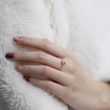 Exquisite Chain Ring Natural Garnet Jewelry – Jewelry Gift Ideas — 5