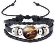 Fashion Hand-Woven Horse Cowhide Bracelet Bracelet – Stylish Gifts — 8
