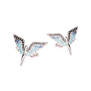 Micro-Set Rhinestone Ladies Ring Earrings Jewelry – Jewelry Gift Ideas — 2