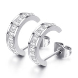 Micro-inlaid zircon ladies earrings – Holiday Gift Ideas — 5
