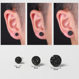 Men's Fashion Simple Temperament Silver Earrings – Stylish Gifts — 4