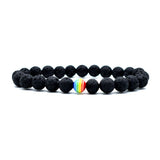 Stone Beads Couple Bracelets Volcanic Stone Beads – Jewelry Gift Ideas — 6