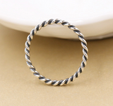 Circle twist ring – Meaningful Gifts — 6