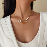 Retro Simple Single-Layer Tassel Necklace – Jewelry Gift Ideas — 1