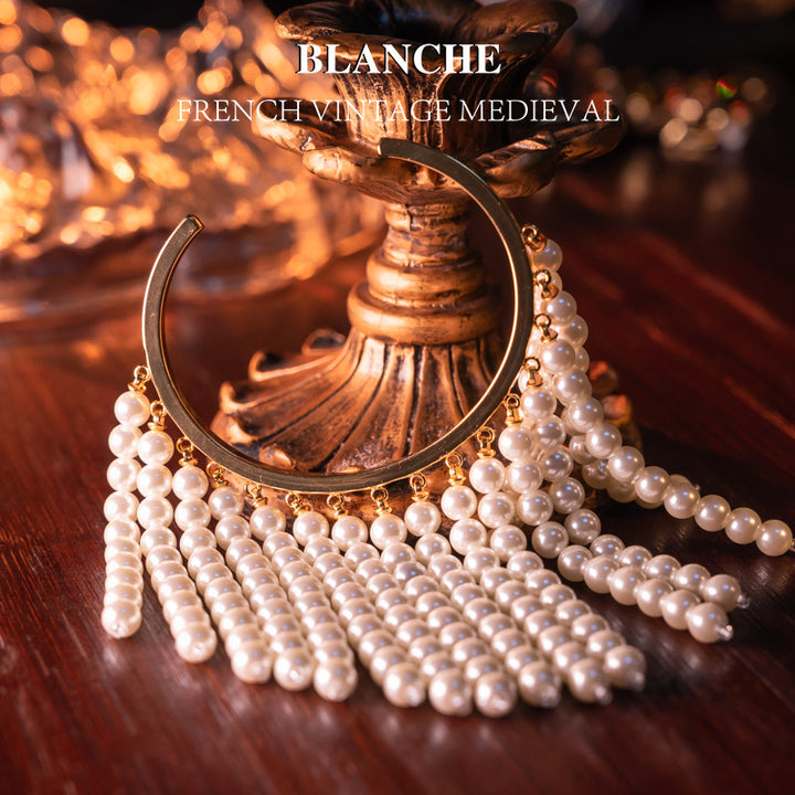 Glass Pearl Grace Retro Elegant Tassel Bracelet – Jewelry Gift Ideas — 1
