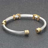 Twisted rope adjustable bracelet – Jewelry Gift Ideas — 8