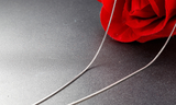 Silver necklace with chain – Jewelry Gift Ideas — 4