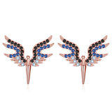 Love Personality Hollow Angel Wing Earrings – Gifts for Couples — 5