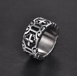 Silver Cross Ring – Surprise Gifts — 1