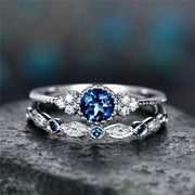 2pcs Colored Diamond Rings Rhinestones Ring – Surprise Gifts — 5