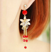 Ear Clips Without Pierced Female Earrings Long – Gifts for Her — 6