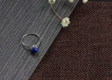 S925 silver lapis lazuli silver ring – Surprise Gifts — 3