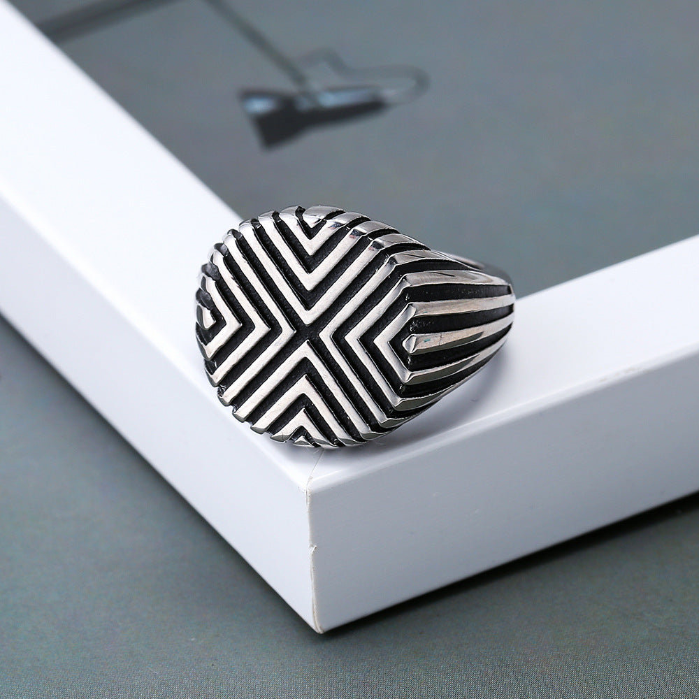 Retro trend punk ring – Gift Ideas — 1