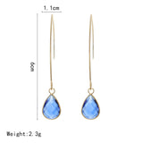 Crystal Drop Earrings – Thoughtful Gifts — 5