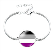 Rainbow Strip Time Gem Bracelet Alloy Bracelet – Jewelry Gift Ideas — 6