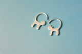 Brushed craft earrings – Creative Gifts — 1