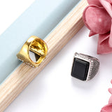 European And American Style Diamond Men's Ring – Stylish Gifts — 5