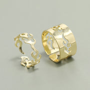 Popular Nude Gold Fashion Personality Ring – Stylish Gifts — 2