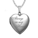 Heart Shaped Strap Photo Box Necklace – Jewelry Gift Ideas — 4