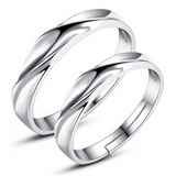 Couple love intertwined ring – Gifts for Couples — 1
