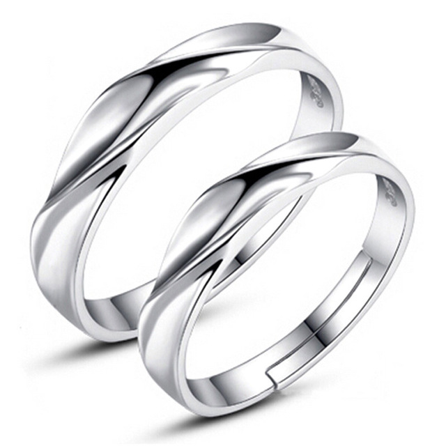 Couple love intertwined ring – Gifts for Couples — 1