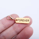 Lobster Clasp Gold English Word Alloy Pendant – Jewelry Gift Ideas — 11