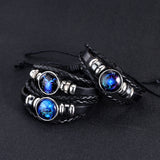 12 Zodiac Constellation Bracelet Luminous Braided – Jewelry Gift Ideas — 7