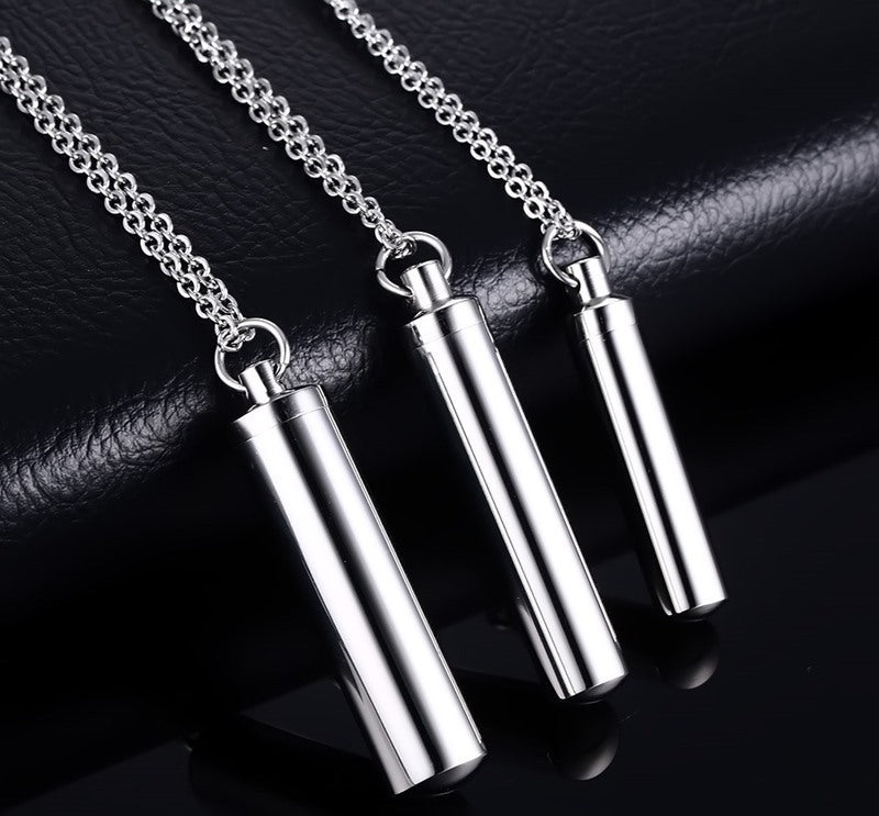 Titanium steel perfume bottle personalized – Jewelry Gift Ideas — 1