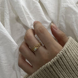 Lace 925 sterling silver classic inlaid zircon ring – Meaningful Gifts — 1