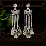 Alloy Tassel Pendant Long Heart-shaped Fan Bell – Jewelry Gift Ideas — 4