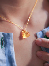 Handmade Zodiac Pendant Peach Blossom Necklace – Jewelry Gift Ideas — 9