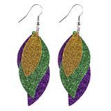 Multi-Layer Stitching Leather Earrings – Everyday Gifts — 10