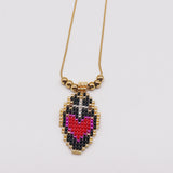 Ethnic I Love Tag Stainless Steel Necklace – Jewelry Gift Ideas — 5