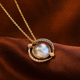 Female Romantic Planet Cosmic Necklace – Jewelry Gift Ideas — 1