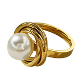 Niche Pearl Ring Female Light Luxury Design Sense – Gifts for Her — 5