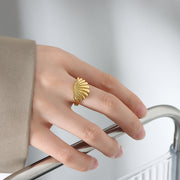Ocean Style Personalized Scallop Ring Niche Creative – Stylish Gifts — 4